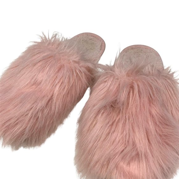 (Up To 50% Off SALE) Fluffy Shag Slip On Slippers - Picture 2 of 3
